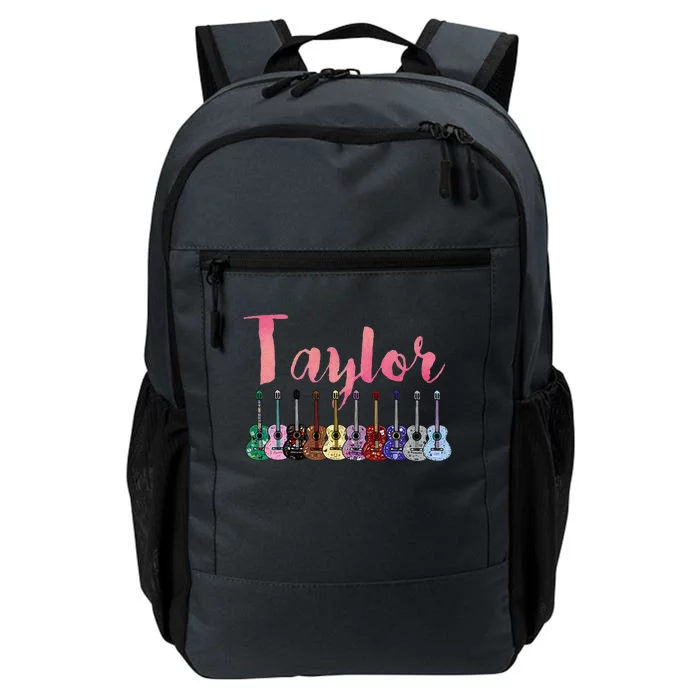 Retro Taylor First Name Personalized Groovy Birthday Daily Commute Backpack