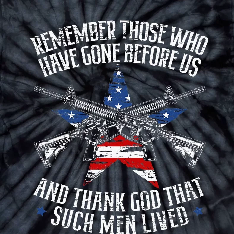 Remember The Fallen Soldiers Usa Flag American Tie-Dye T-Shirt