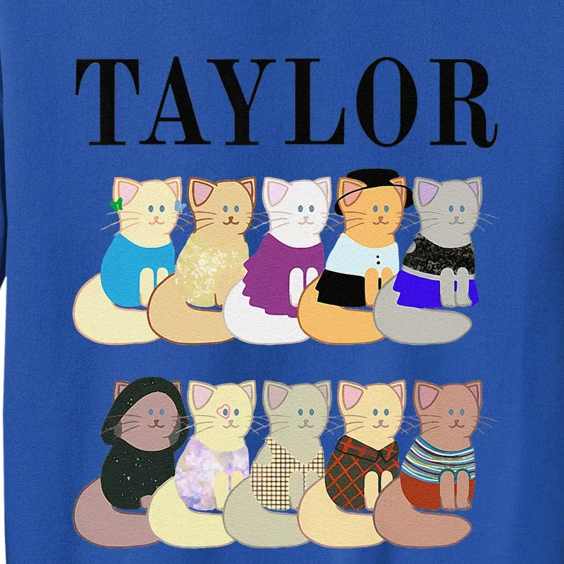 Retro Taylor First Name Personalized Name Groovy Tall Sweatshirt