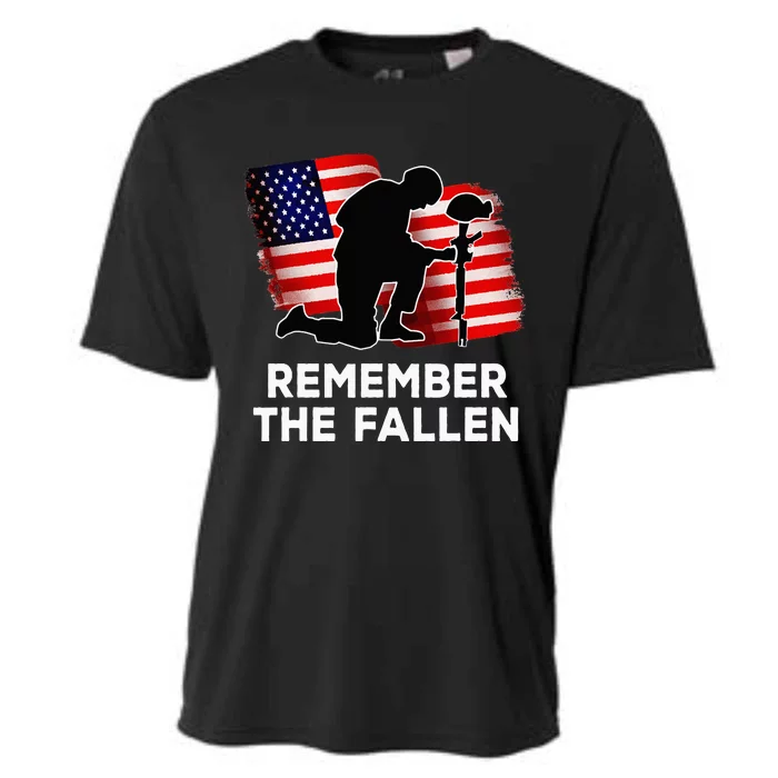 Remember The Fallen Memorial Day Cooling Performance Crew T-Shirt