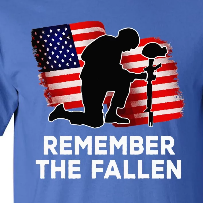 Remember The Fallen Memorial Day Tall T-Shirt