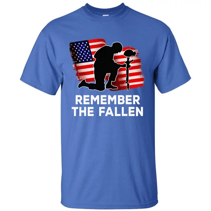 Remember The Fallen Memorial Day Tall T-Shirt