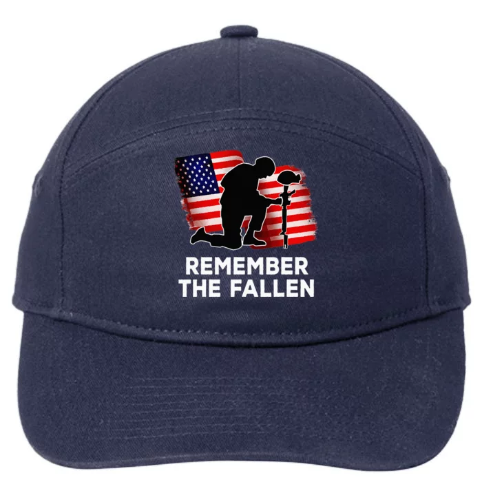 Remember The Fallen Memorial Day 7-Panel Snapback Hat