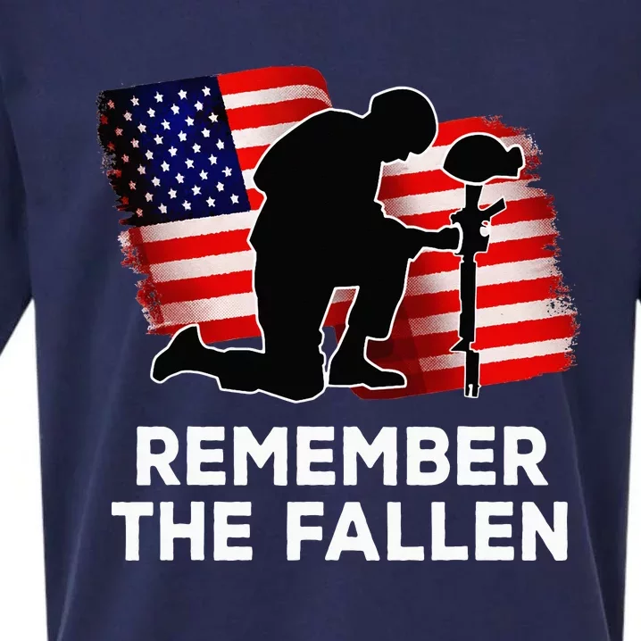 Remember The Fallen Memorial Day Sueded Cloud Jersey T-Shirt