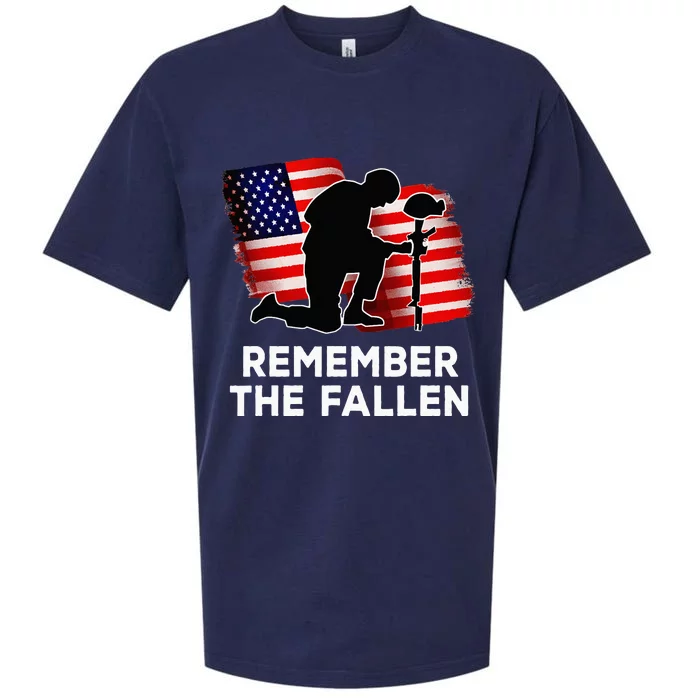 Remember The Fallen Memorial Day Sueded Cloud Jersey T-Shirt