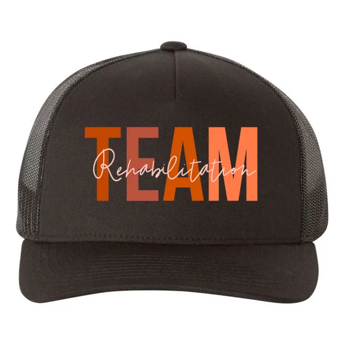 Rehab Team For Rehabilitation Matching Therapy Month Yupoong Adult 5-Panel Trucker Hat