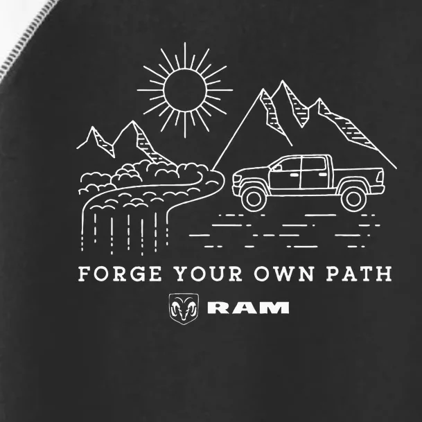 Ram Trucks Forge Your Own Path Toddler Fine Jersey T-Shirt