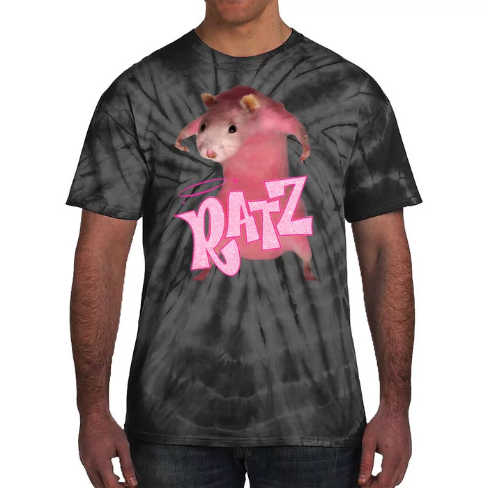 Ratz Top Funny Rat Meme Internet Humour Tie-Dye T-Shirt