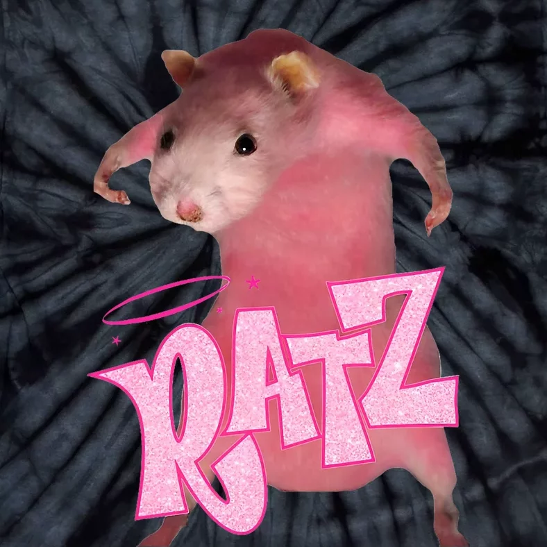 Ratz Top Funny Rat Meme Internet Humour Tie-Dye T-Shirt