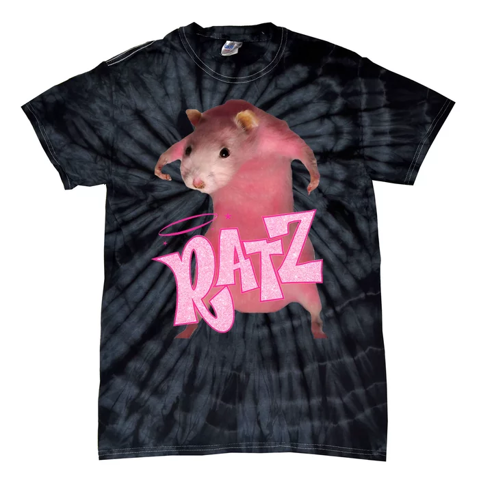 Ratz Top Funny Rat Meme Internet Humour Tie-Dye T-Shirt