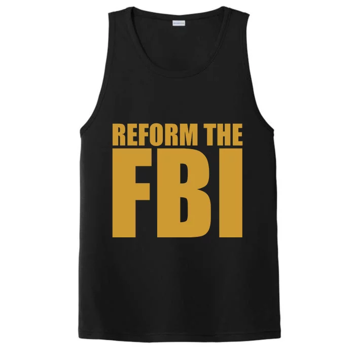 Reform The FBI Performance Tank