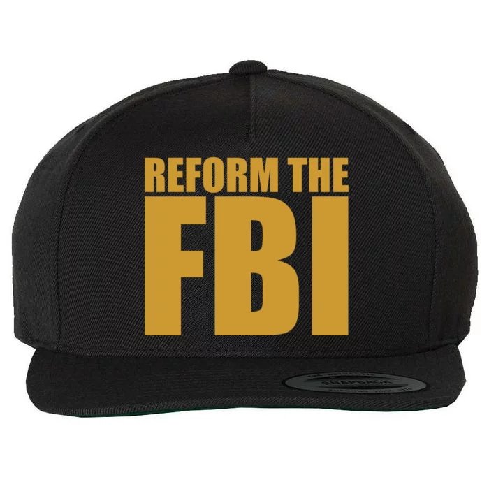 Reform The FBI Wool Snapback Cap