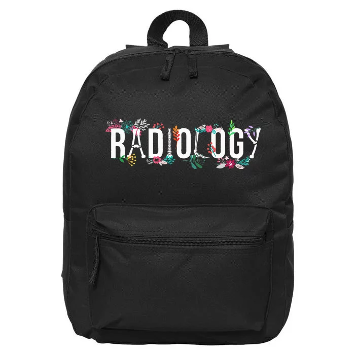 Radiology Technologist Flowers Rad Tech 16 in Basic Backpack