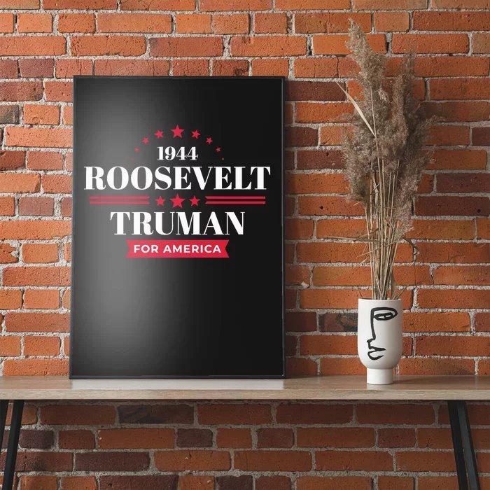 Roosevelt Truman For America Poster