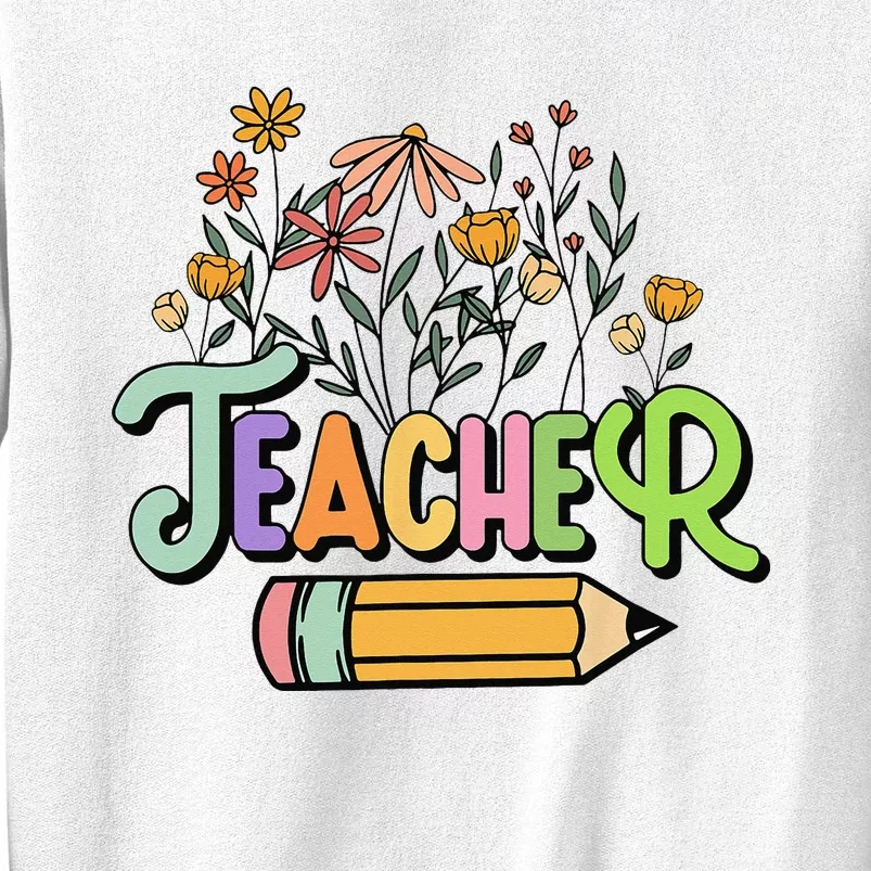 Retro Teache for  Best Teacher Gifts Sweatshirt