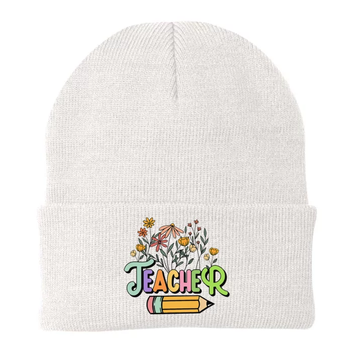 Retro Teache for  Best Teacher Gifts Knit Cap Winter Beanie