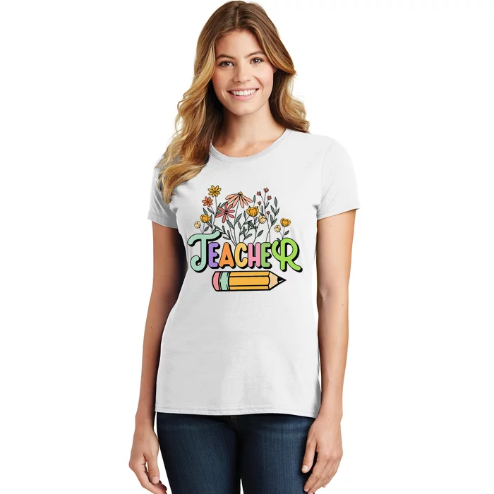 Retro Teache for  Best Teacher Gifts Women's T-Shirt