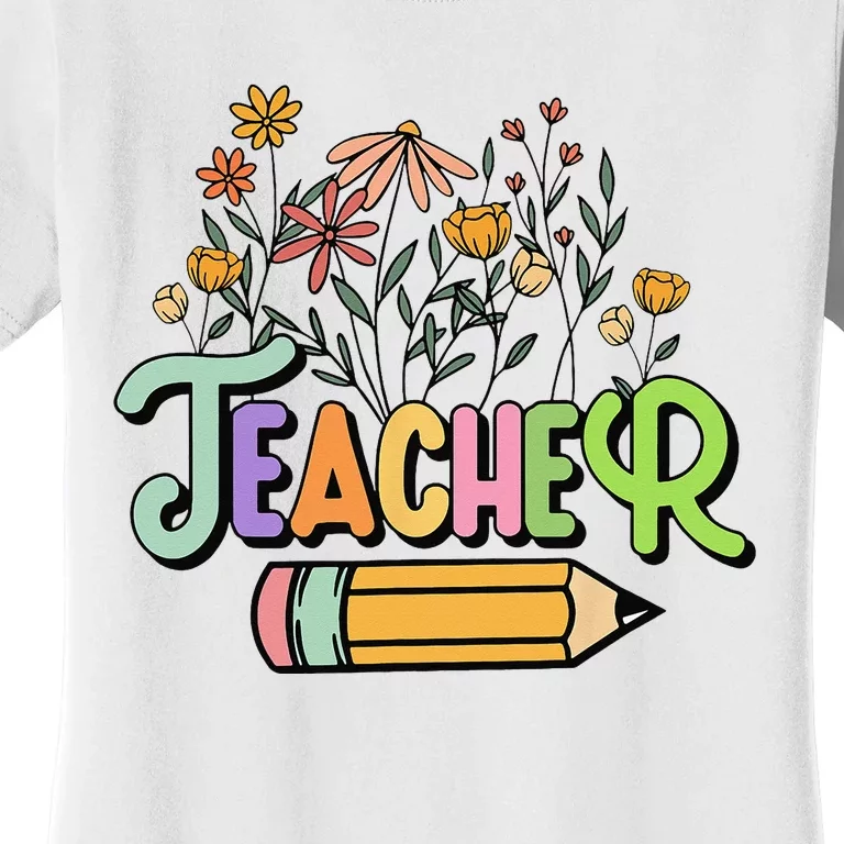 Retro Teache for  Best Teacher Gifts Women's T-Shirt