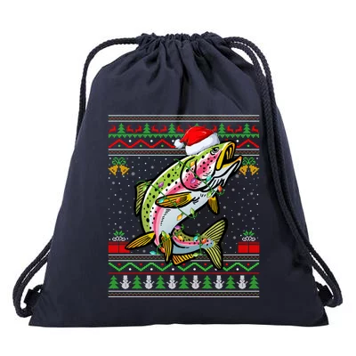 Trout fish  Drawstring Bag for Sale by NicoleHarvey