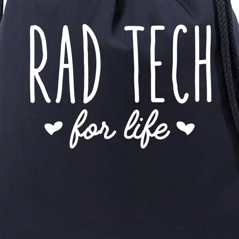 Rad Tech For Life Radiology Xgiftray Tech Student Gift Meaningful Gift Drawstring Bag