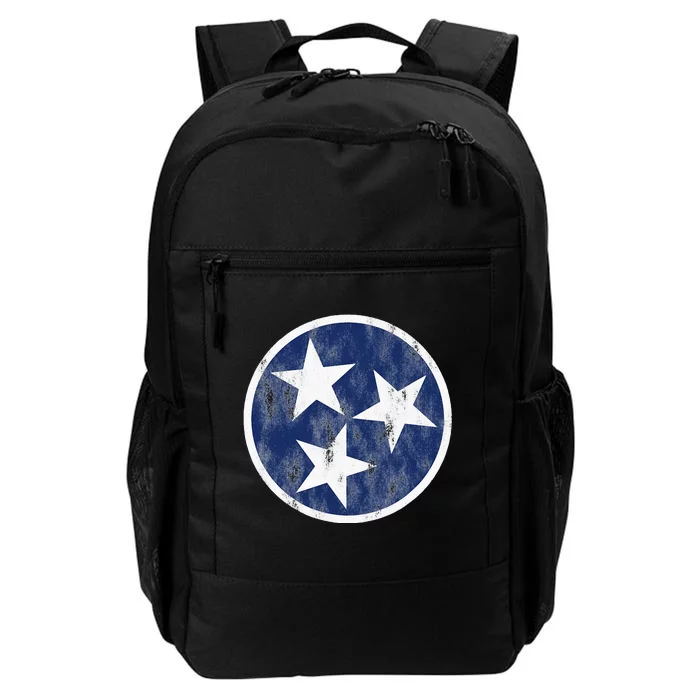 Retro Tennessee Flag Star Logo Volunr State Nashville TN Daily Commute Backpack