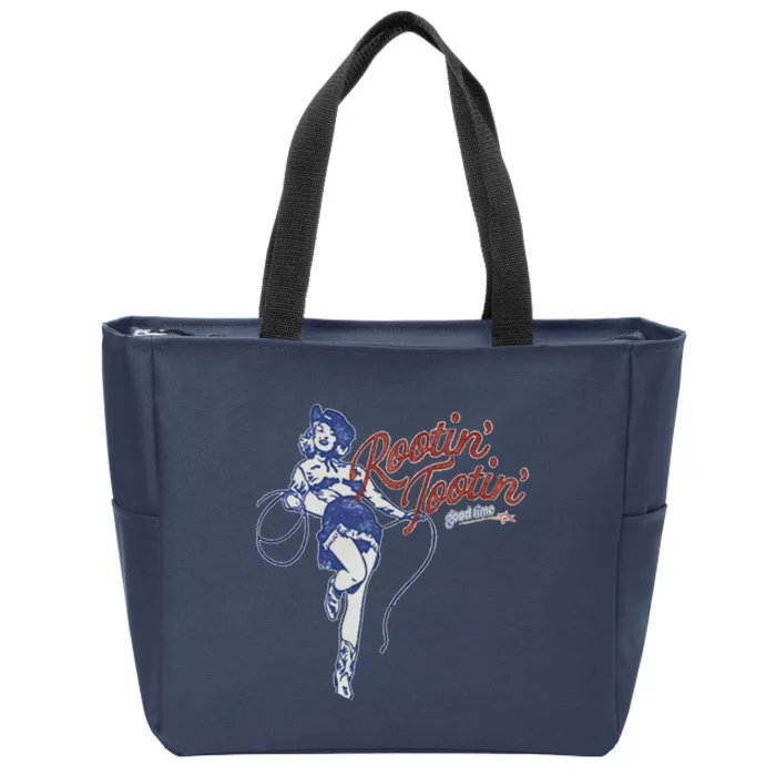 Rootin Tootin Good Time Zip Tote Bag