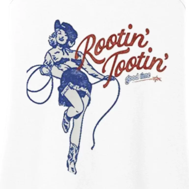 Rootin Tootin Good Time Ladies Essential Tank