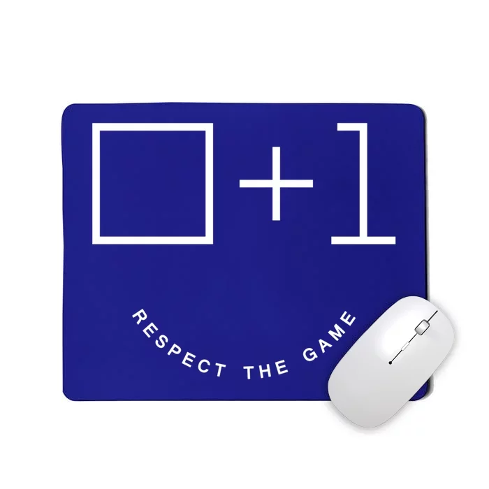 Respect The Game Box 1 Saying For Cool Basketball Fans Funny Gift Great Gift Mousepad