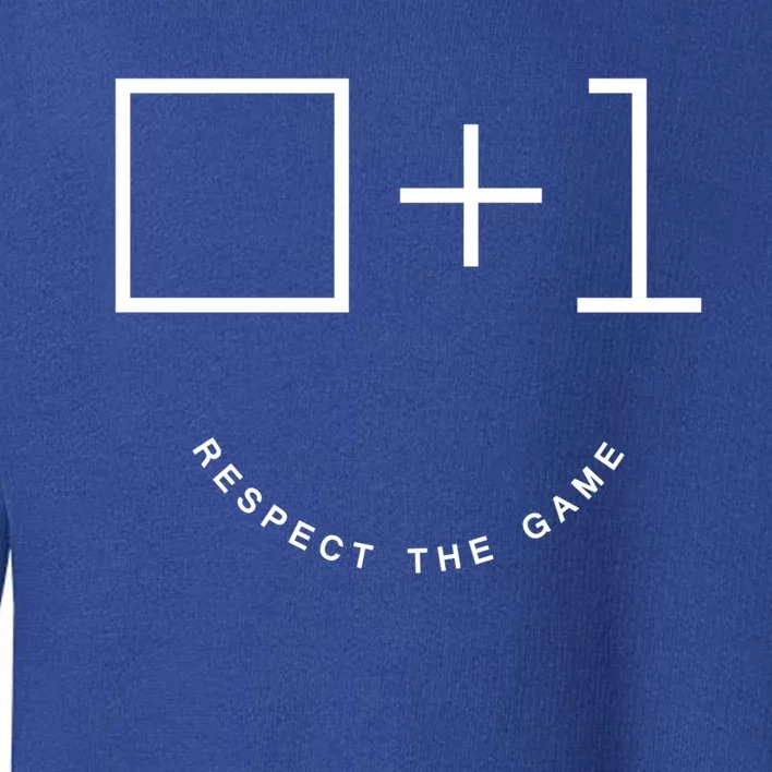 Respect The Game Box 1 Saying For Cool Basketball Fans Funny Gift Great Gift Toddler Sweatshirt