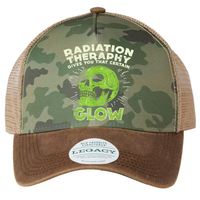 Radiation Therapy Gift Cancer Fighter Survivor Legacy Tie Dye Trucker Hat