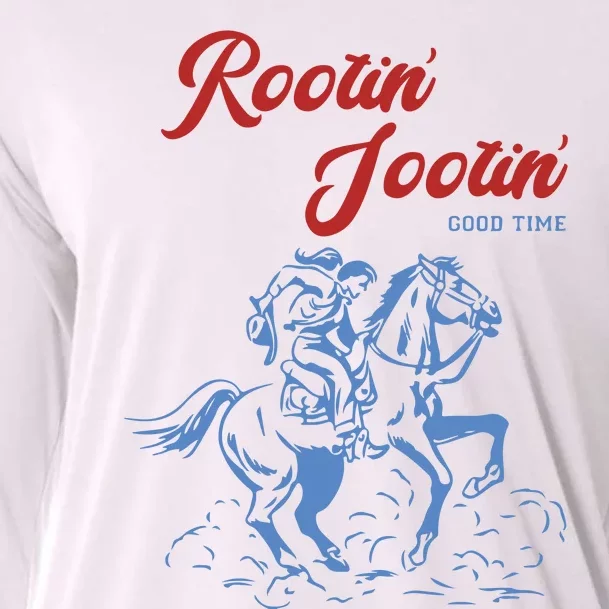 Rootin Tootin Good Time Cooling Performance Long Sleeve Crew