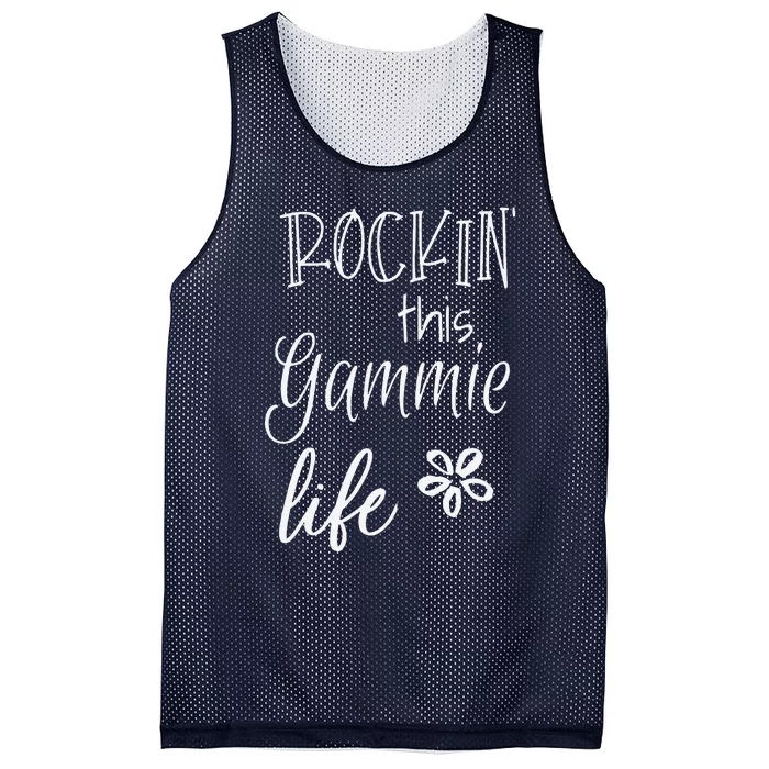 Rockin This Gammie Life Special Grandma Mesh Reversible Basketball Jersey Tank