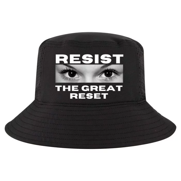 Resist The Great Reset MAGA Conservative Cool Comfort Performance Bucket Hat