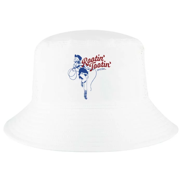 Rootin Tootin Good Time Funny Cowgirl Saying Cool Comfort Performance Bucket Hat