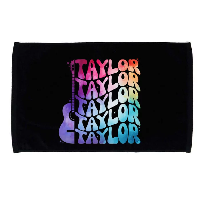 Retro Taylor Groovy 70S 80S Microfiber Hand Towel