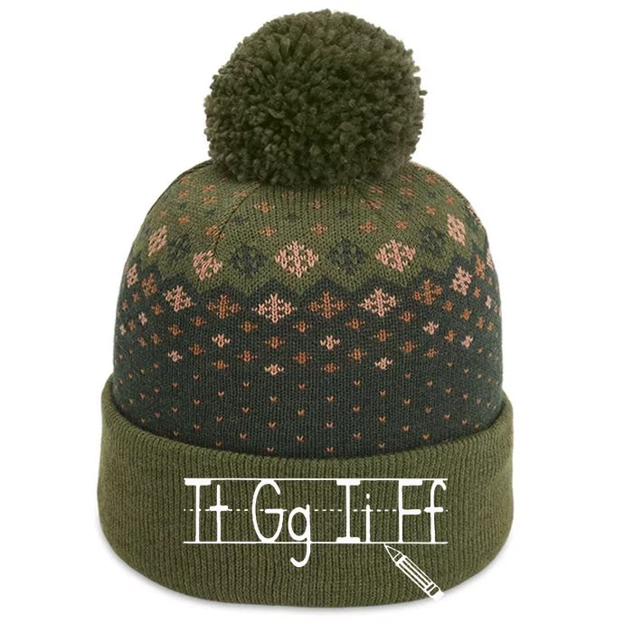 Retro Thank God Its Friday TGIF Friday Teacher The Baniff Cuffed Pom Beanie