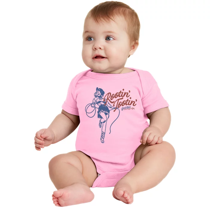 Rootin Tootin Good Time Baby Bodysuit