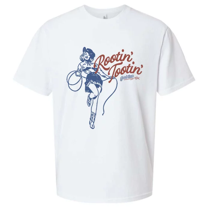 Rootin Tootin Good Time Sueded Cloud Jersey T-Shirt