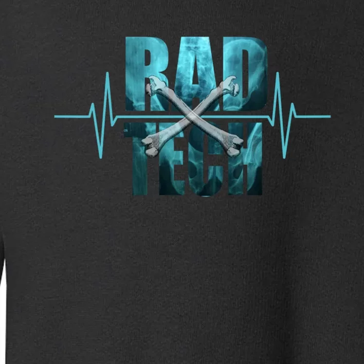 Radiology Technologist Gift Rad Tech Gift Medical Xray Toddler Sweatshirt