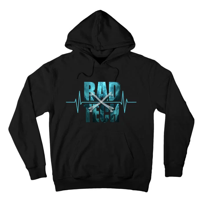 Radiology Technologist Gift Rad Tech Gift Medical Xray Tall Hoodie