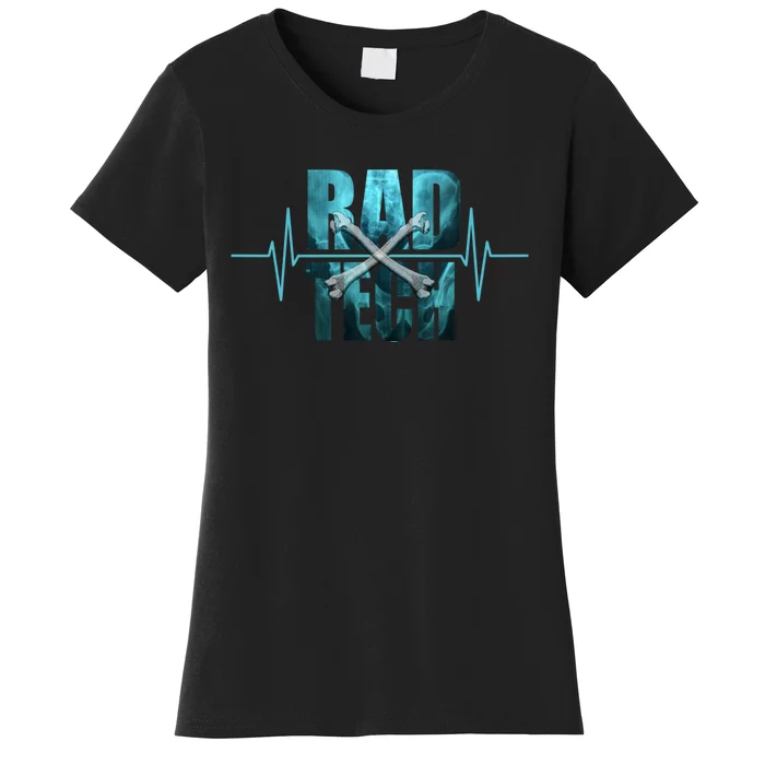 Radiology Technologist Gift Rad Tech Gift Medical Xray Women's T-Shirt