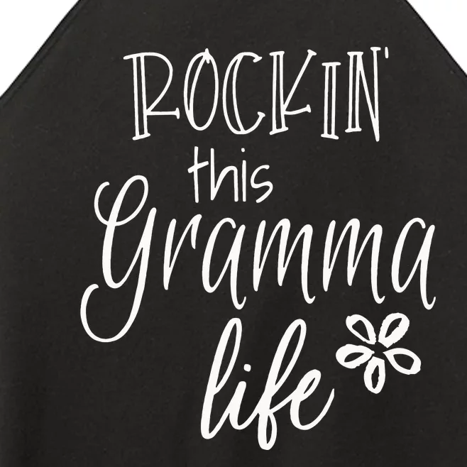 Rockin This Gramma Life Special happy mother's day Women’s Perfect Tri Rocker Tank