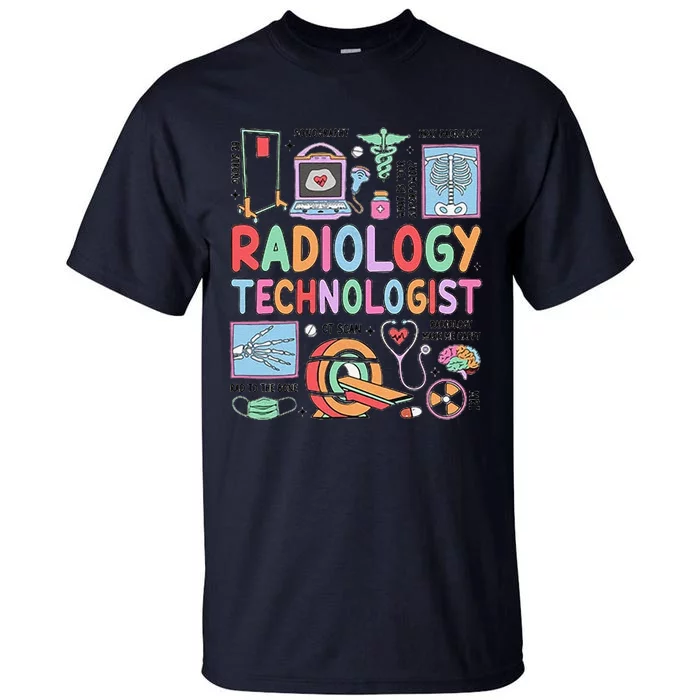 Rad Tech Gift Radiology Technologist Tall T-Shirt