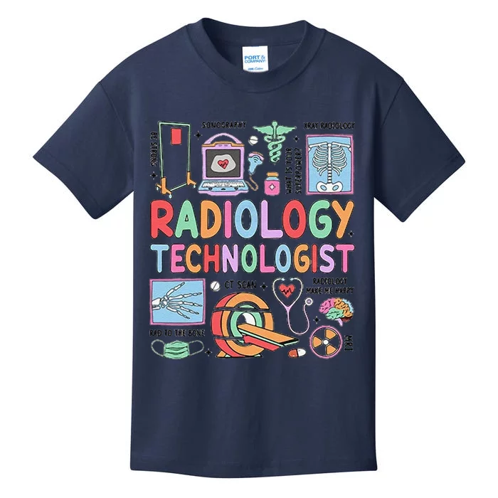 Rad Tech Gift Radiology Technologist Kids T-Shirt