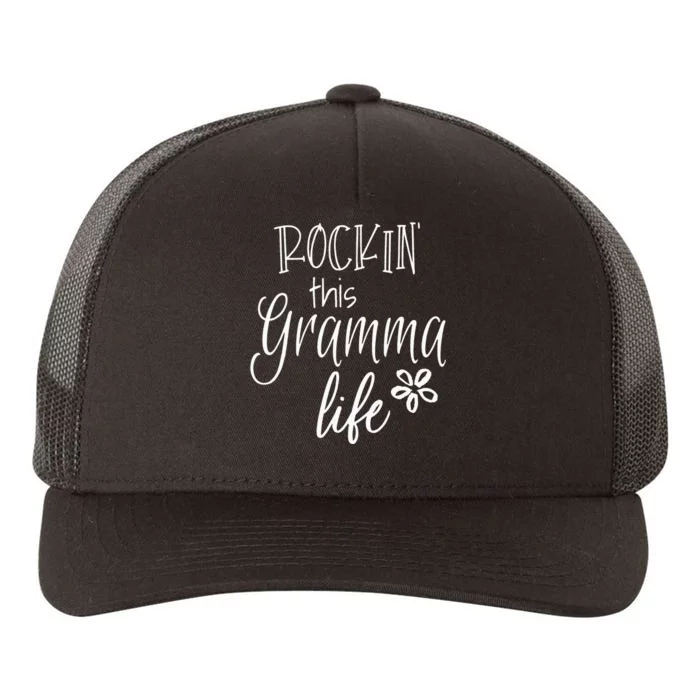 Rockin This Gramma Life Special Grandma Yupoong Adult 5-Panel Trucker Hat