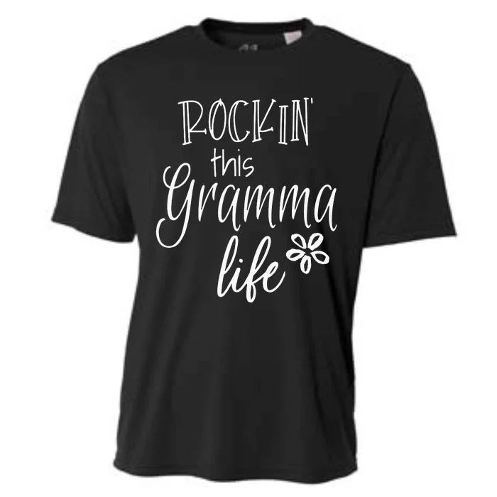 Rockin This Gramma Life Special Grandma Cooling Performance Crew T-Shirt