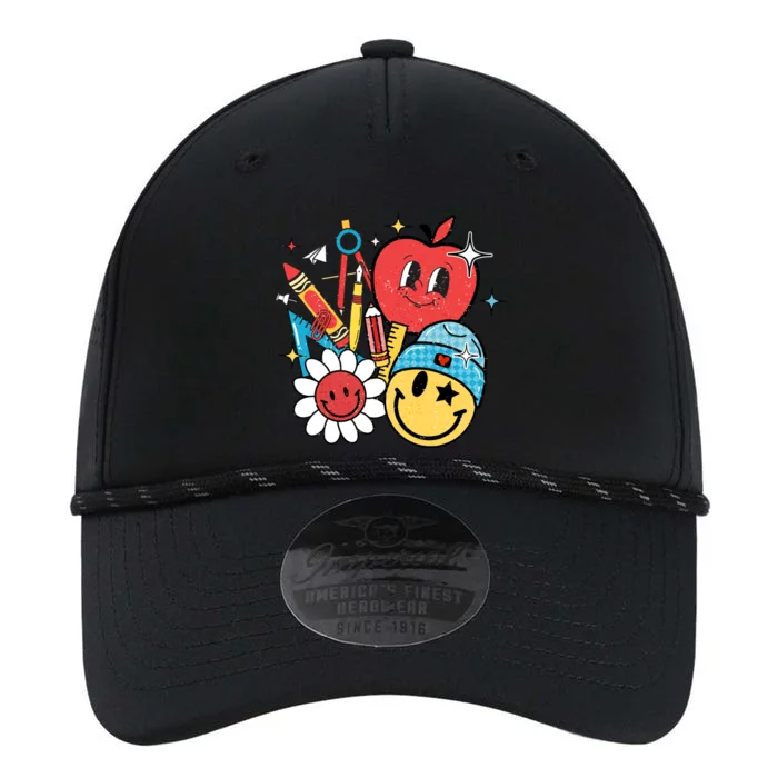 Retro Teacher Groovy Style Teacher Student Gift Performance The Dyno Cap