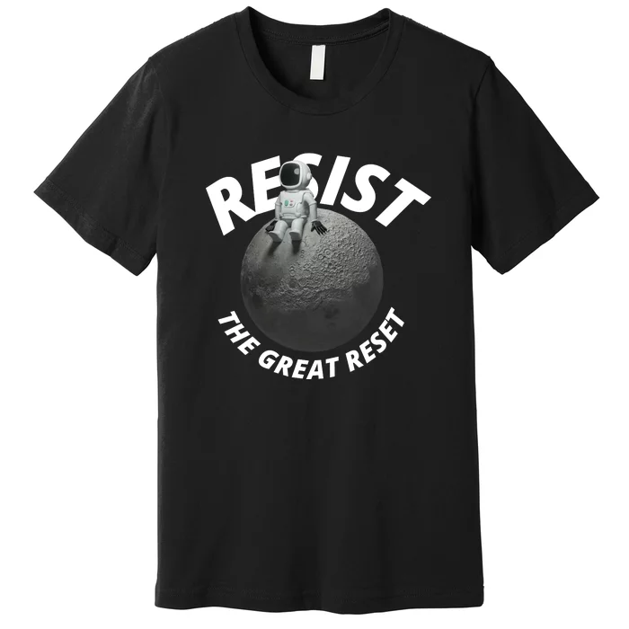 Resist The Great Reset NWO Conservative Premium T-Shirt