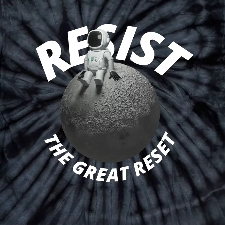 Resist The Great Reset NWO Conservative Tie-Dye T-Shirt