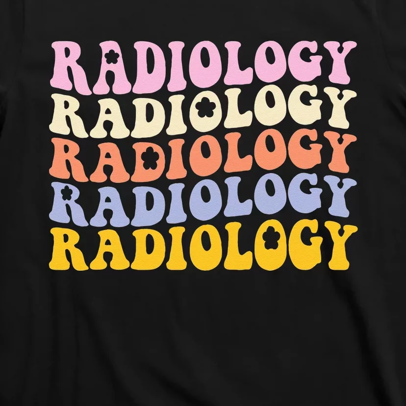 Radiology Technologist Groovy Boho Rad Tech T-Shirt